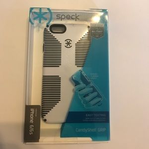 Speck CandyShell Grip iPhone 6/6S - White/Black