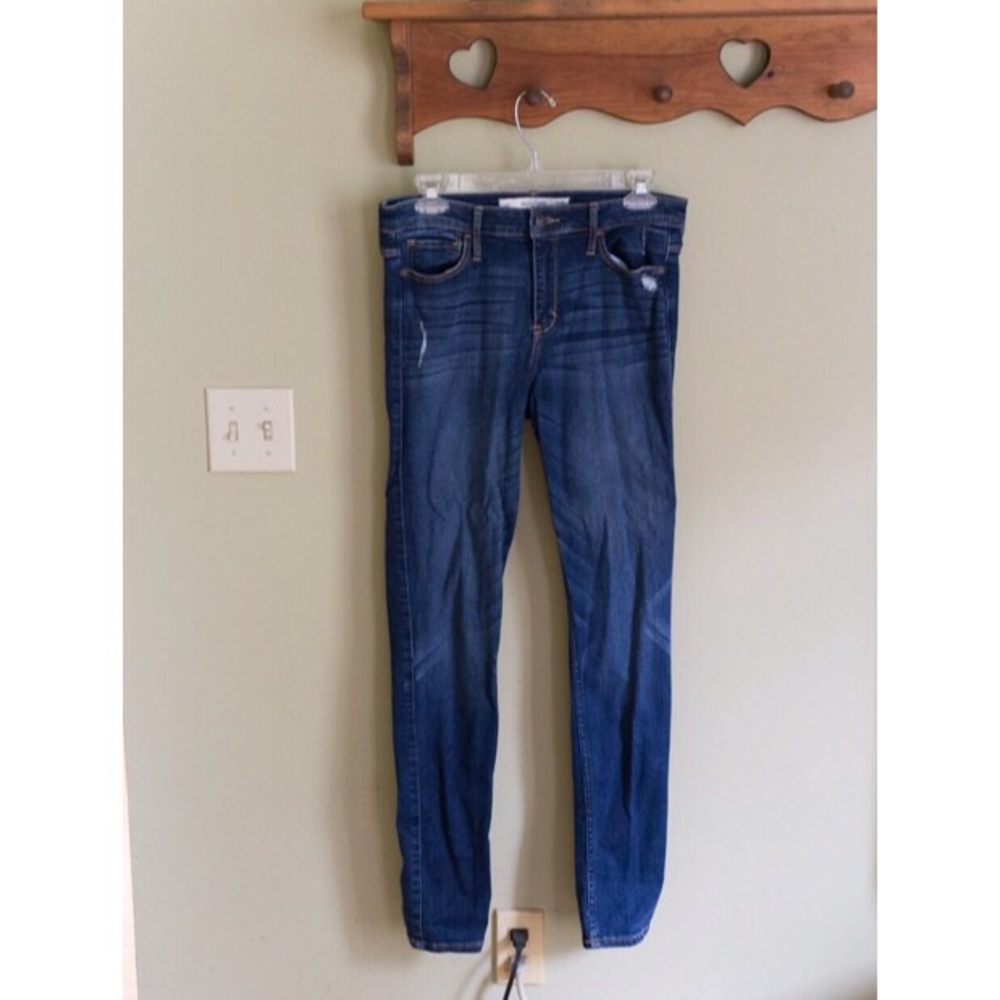Abercrombie & Fitch Jean Legging Distressed