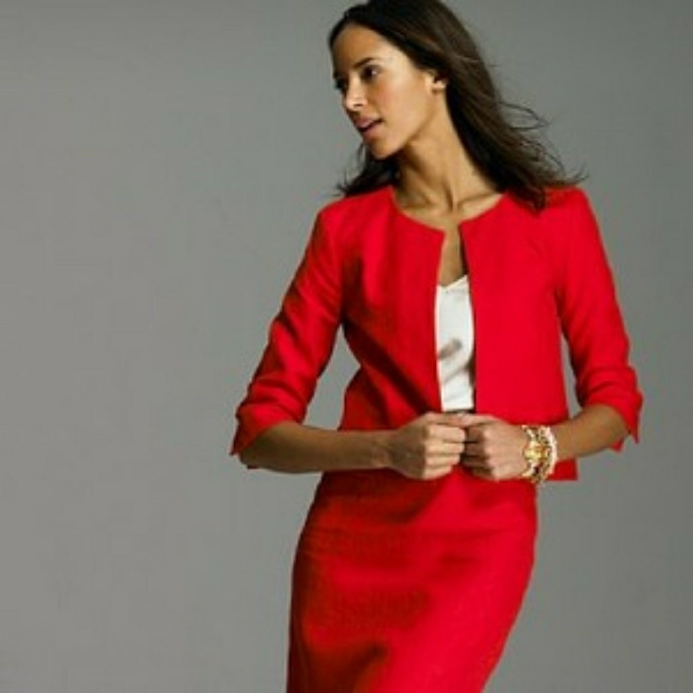 J. Crew Baird McNutt Linen Skirt Suit - Picture 4 of 4