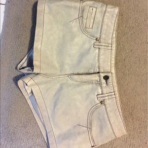 Free people vegan leather shorts