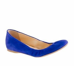 J. Crew - Cece Suede Ballet Flat