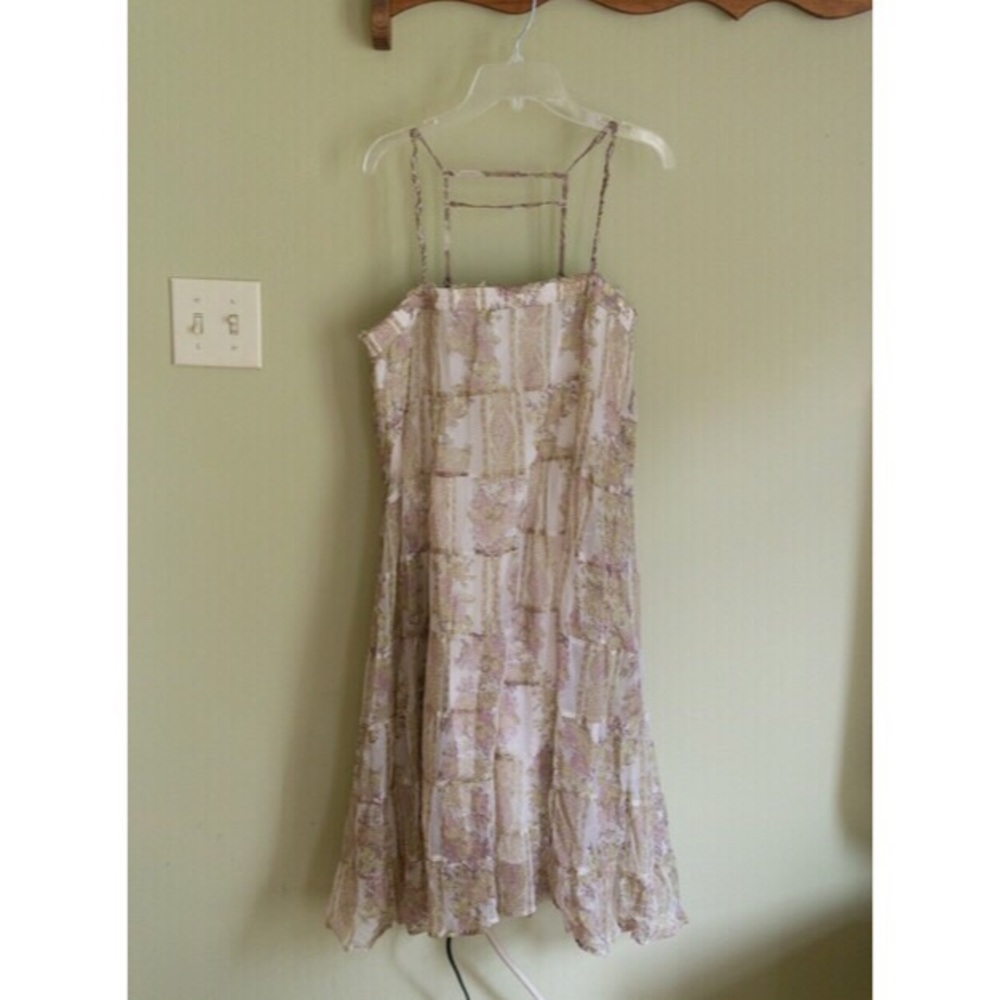 Free People Floral Dress with Slip