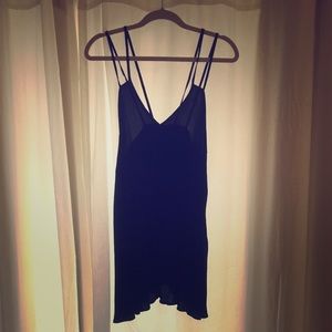 Black Brandy Melville Strappy Tank Top