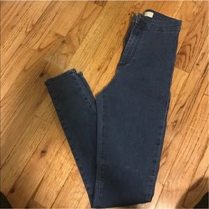 Topshop indigo blue Joni jeans