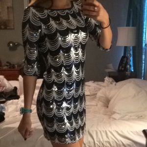 Crystal Doll Sequin Dress XS