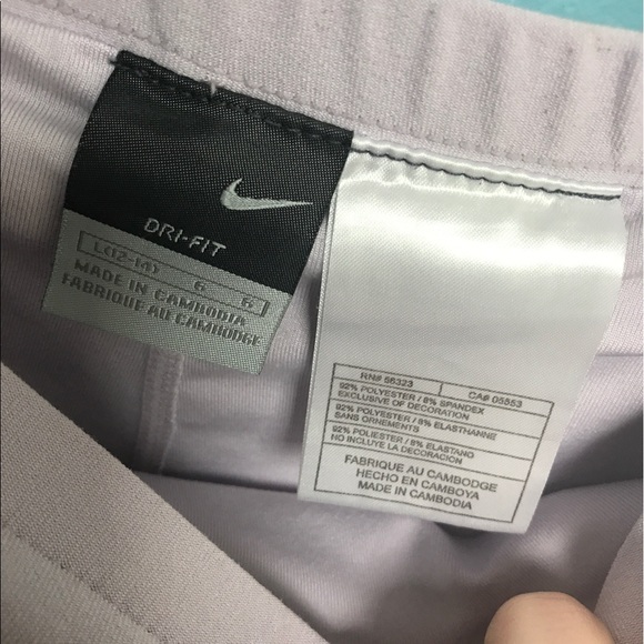 Nike Tennis Skirt, Lavender - Picture 3 of 3