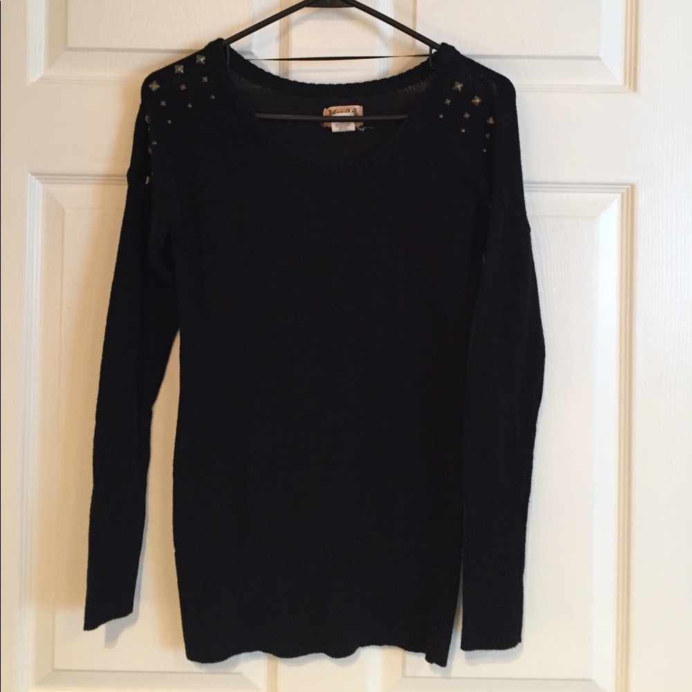 Mudd long black sweater
