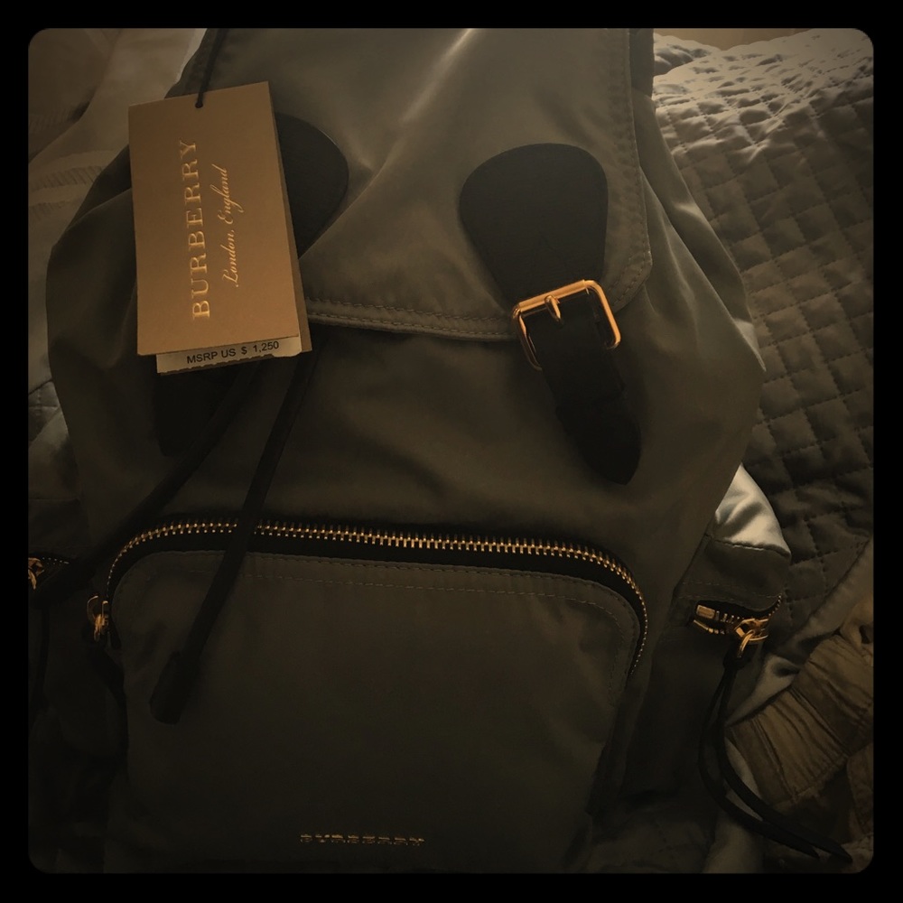 Authentic Burberry backpack - Picture 1 of 6