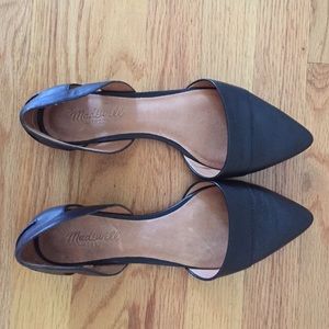 Madewell D'orsey flat in leather