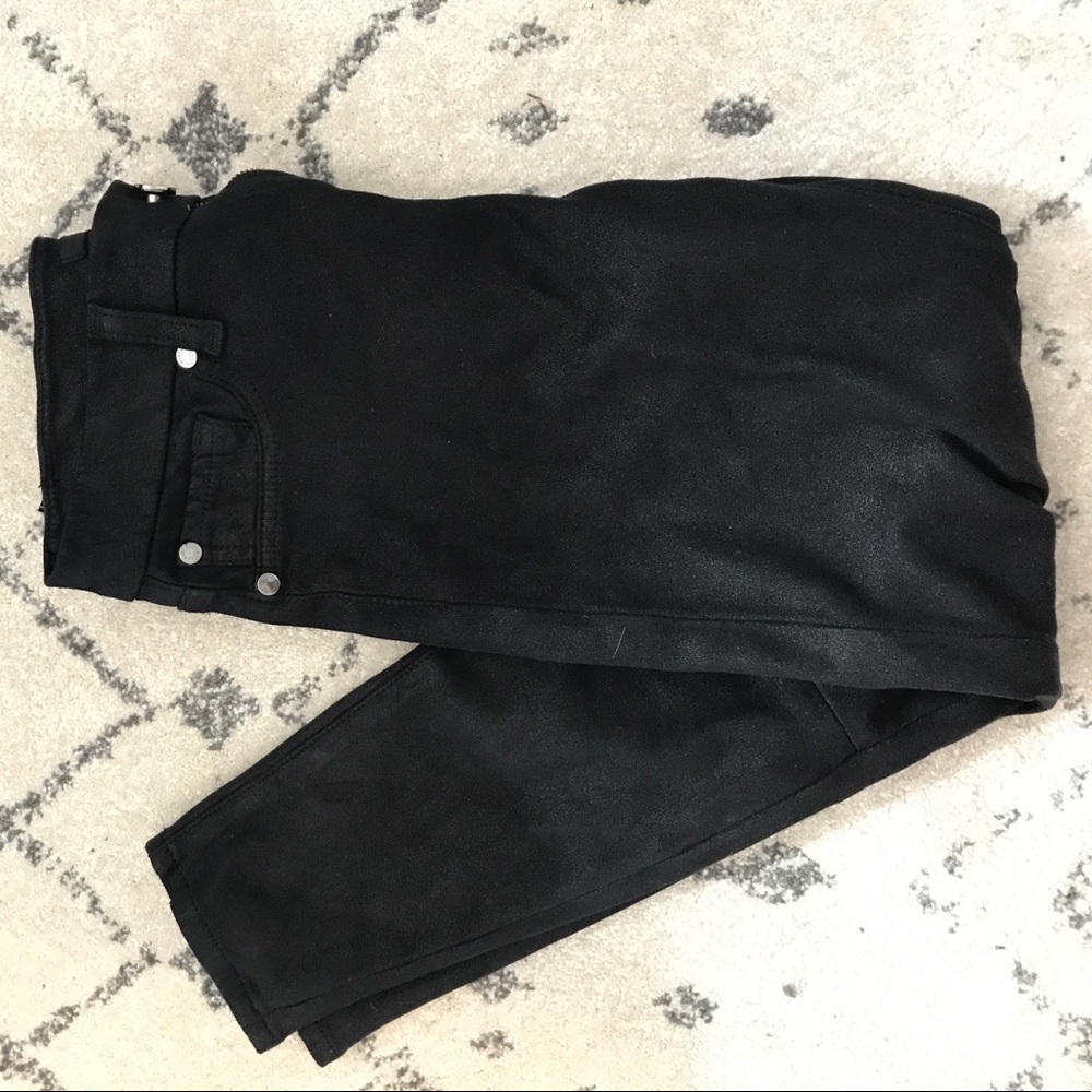 7 for all mankind ankle polyester pants
