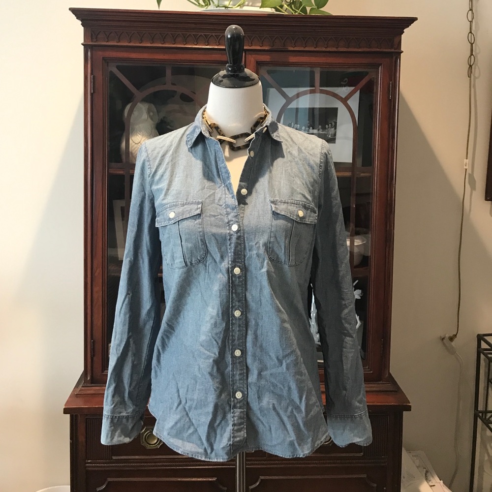 J.Crew denim top