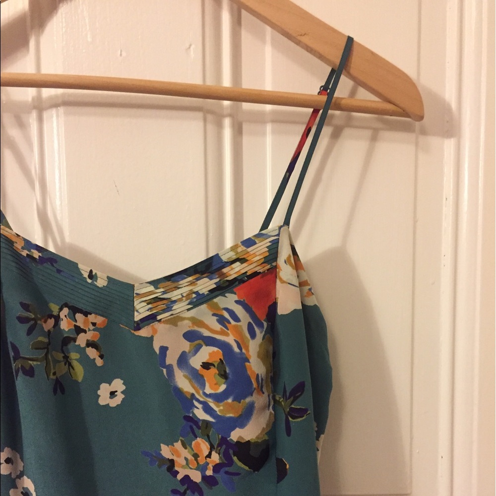 Delicate silk floral print dress!