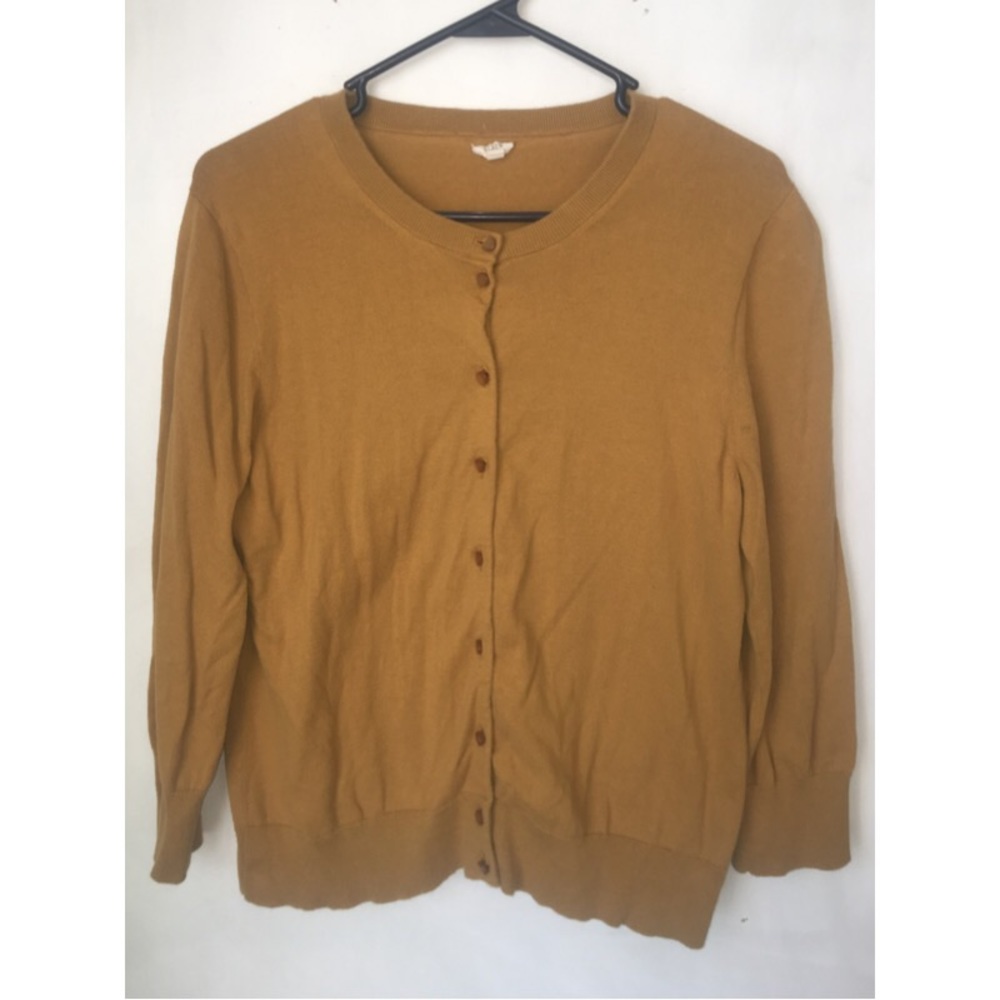 J.Crew Mustard Yellow Button Down