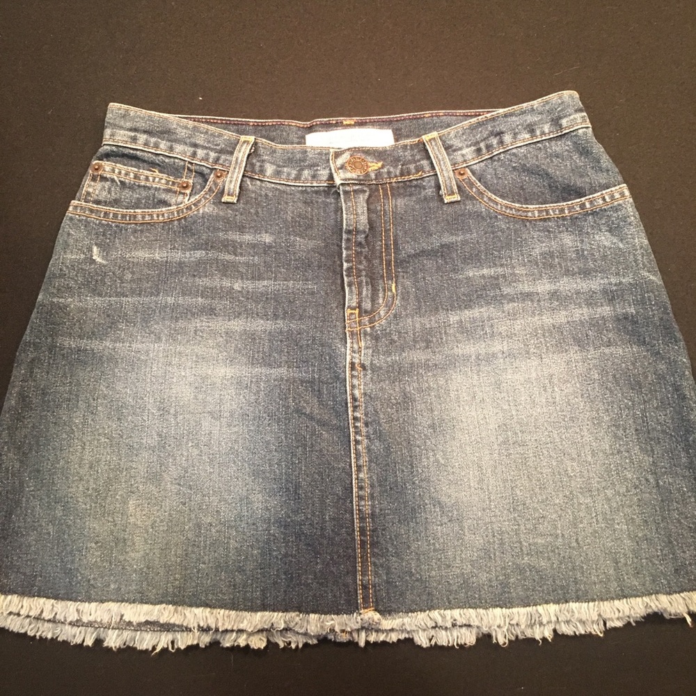 Abercrombie & Fitch fringe mini skirt