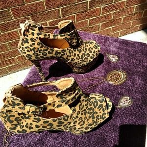 Leopard Heels