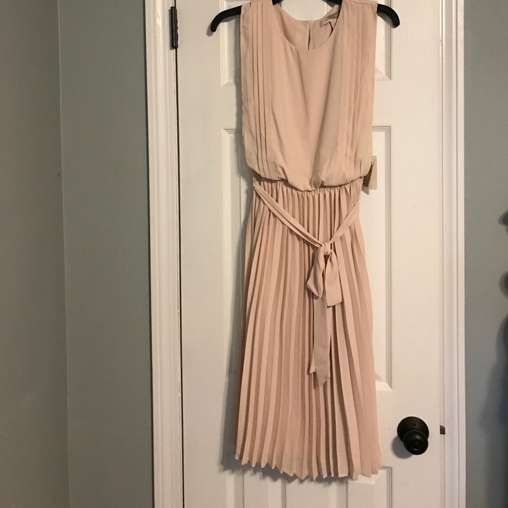F21 pleated dress