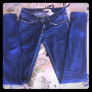 Levi's skinny jeans!
