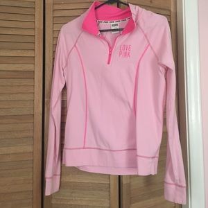 PINK Quarter Zip Pullover