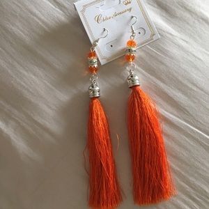 Tassel/fringe earrings