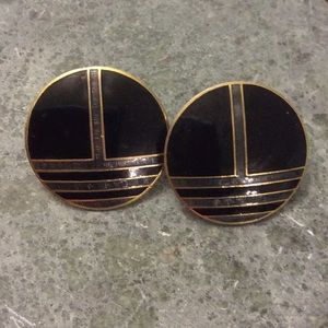 [SITI] Vintage Enamel Earrings