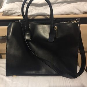H&M real leather bag/briefcase