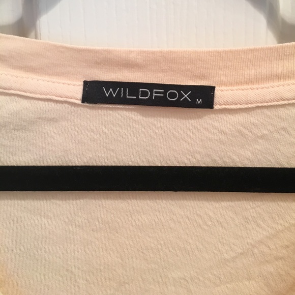 Wildfox graphic tee IN BEIGE (not white) - Picture 4 of 4