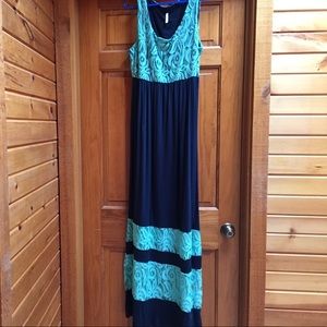 Pink blush boutique maternity dress-Lg