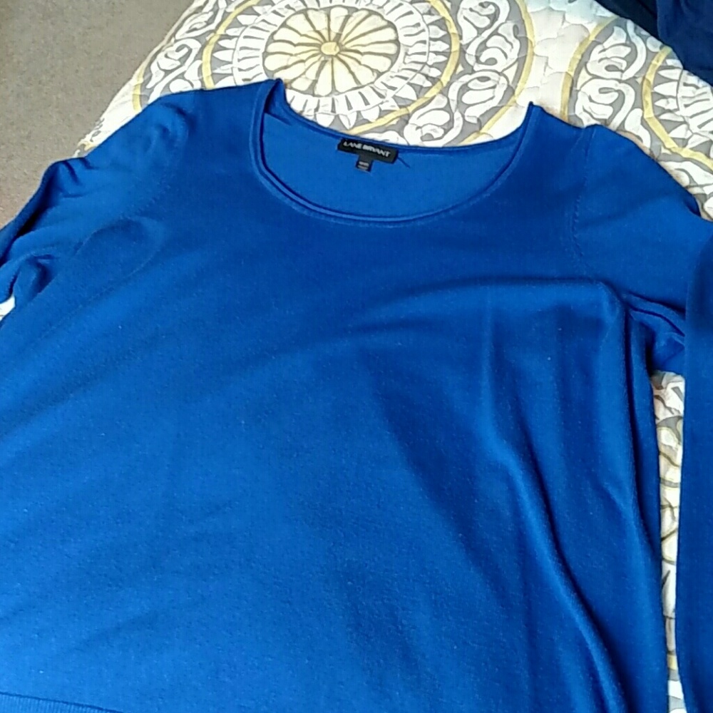 Cobalt blue sweater