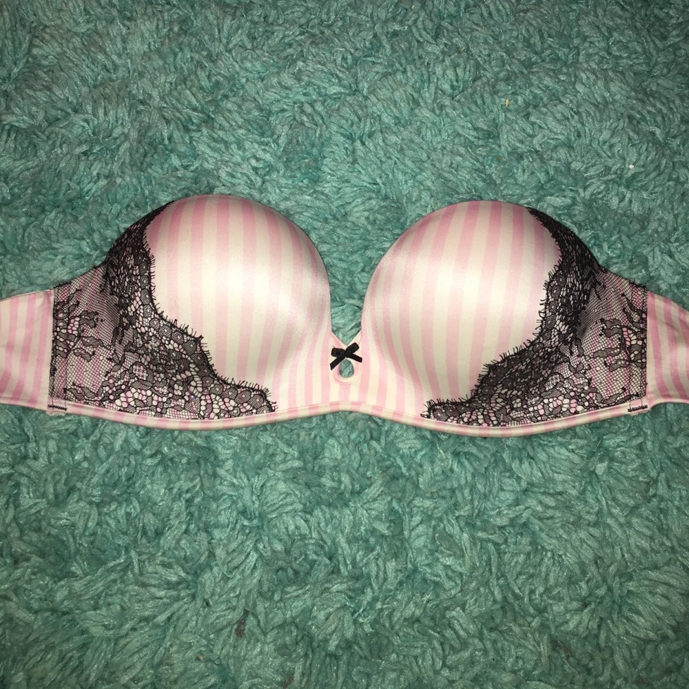 Strapless bombshell bra from Victoria's Secret