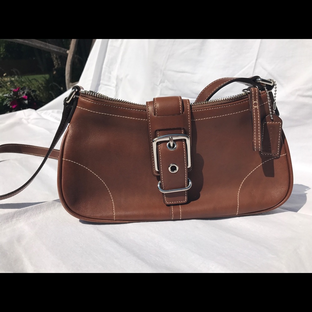Coach Brown Leather Crossbody