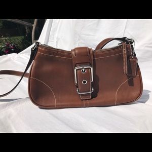 Coach Brown Leather Crossbody