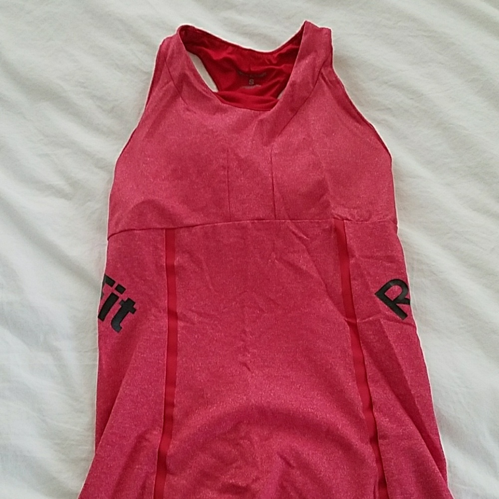 red reebok crossfit tank