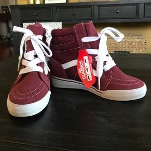 HIDDEN WEDGE HIGHTOP VANS