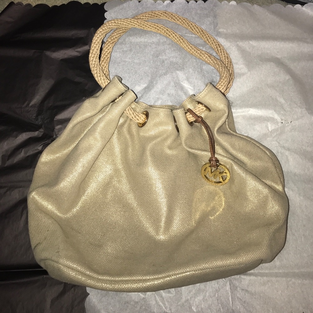 Michael Kors Gold Rope Tote