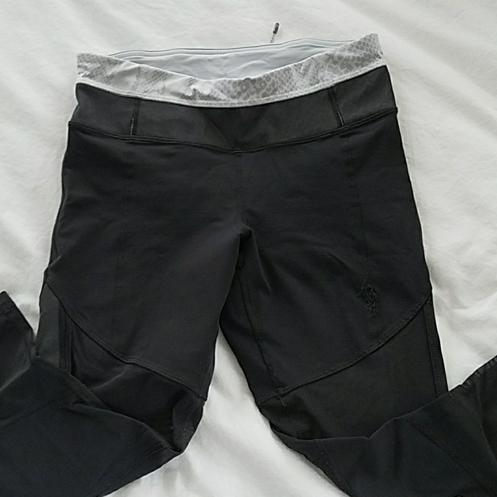 lululemon mesh crops