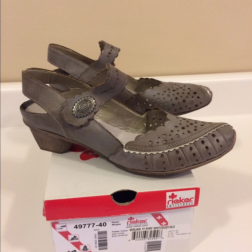 Rieker Mirjam Perforated Shoe