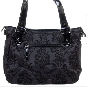 GG Rose black vixen purse