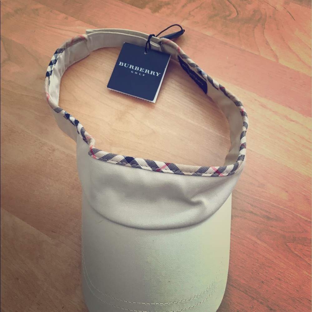 NWT Burberry Visor