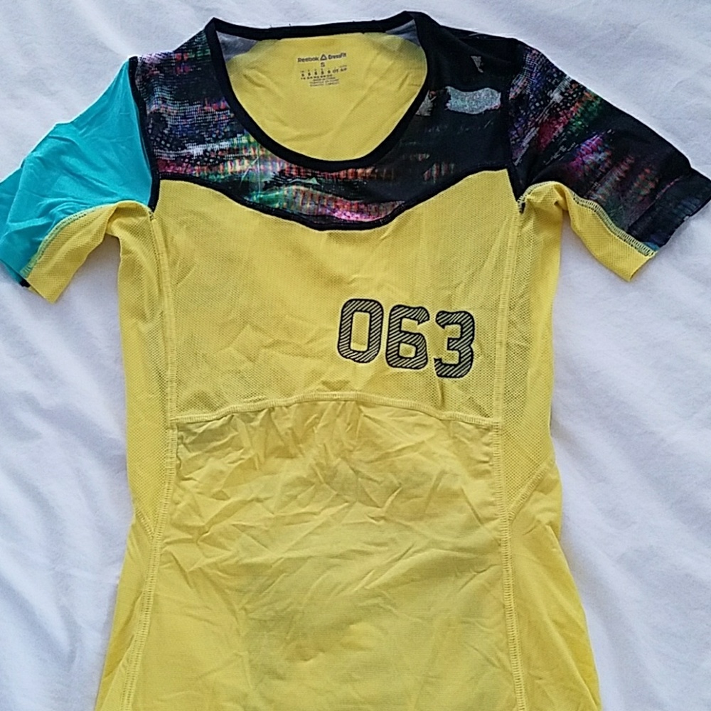 reebok crossfit games compression shirt