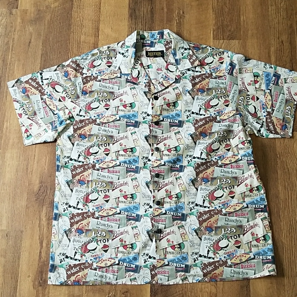 Vintage Jester Rolling Paper Shirt