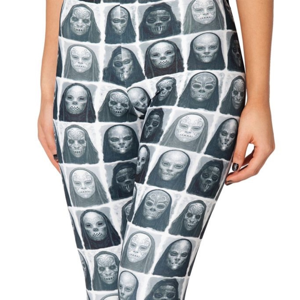 ISO Blackmilk Harry Potter Death Eater Leggings