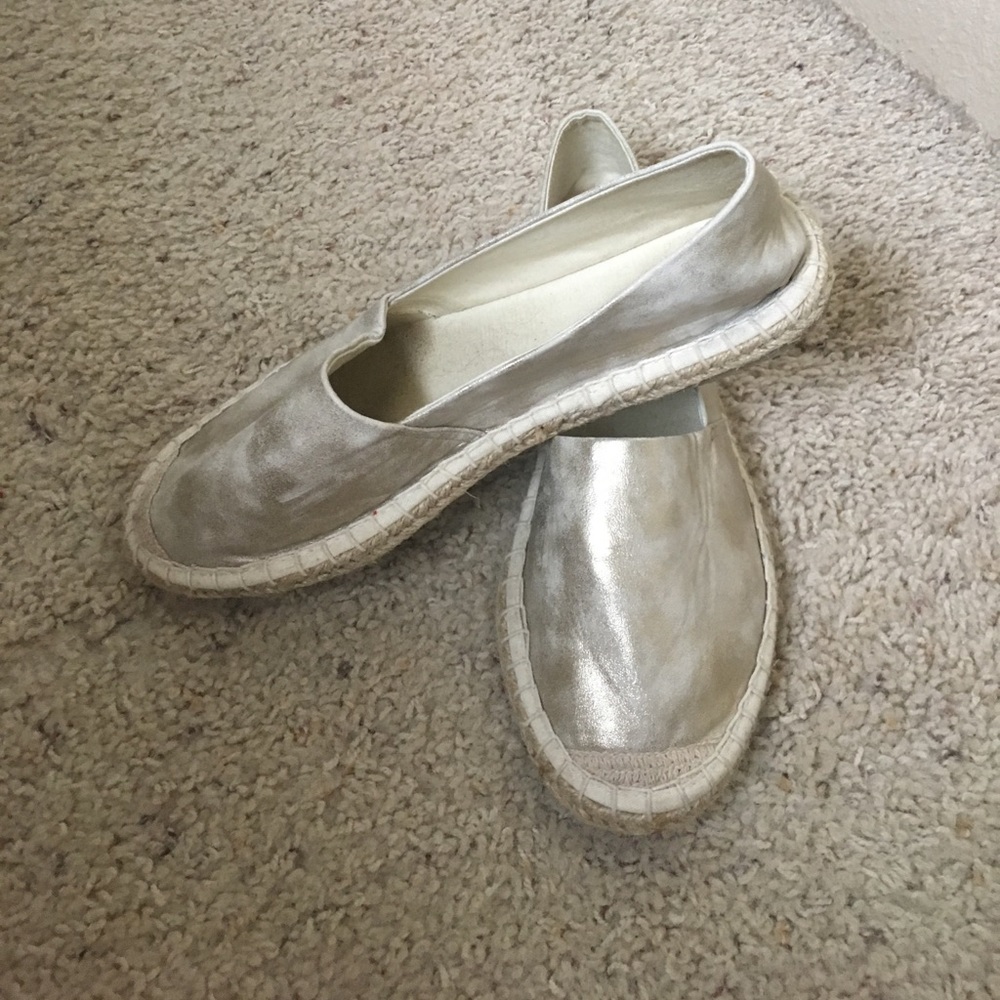Gold Espadrilles - Francesca's