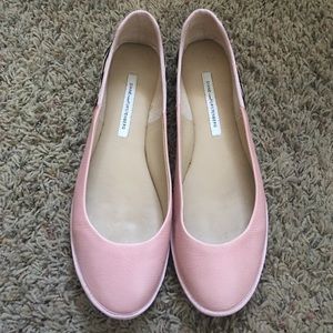 DVF Mixed Print Flats