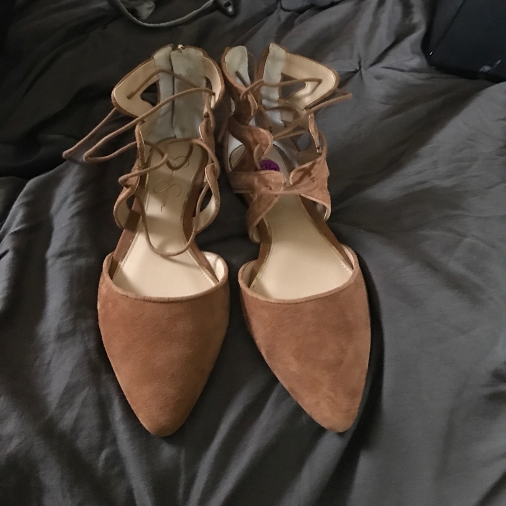 Jessica Simpson flats NEW , never worn a