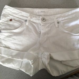 White Hudson Shorts
