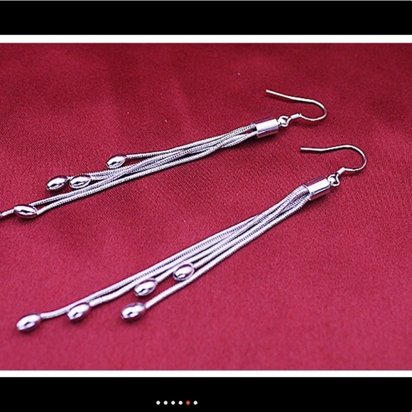 Gorgeous beaded Sterling 925 drops MSRP $109 - Picture 5 of 6