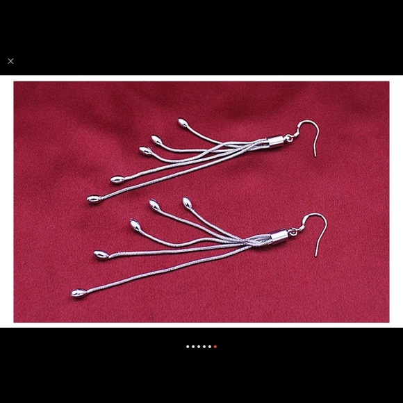 Gorgeous beaded Sterling 925 drops MSRP $109 - Picture 6 of 6