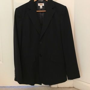 Classic Black Suit from Talbot's