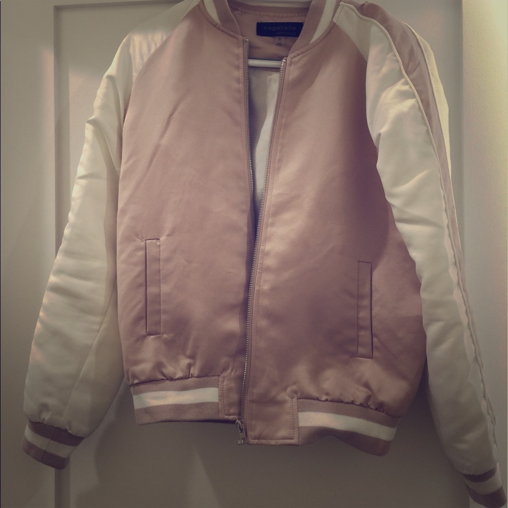 Bomber jacket timeless great for the weather now