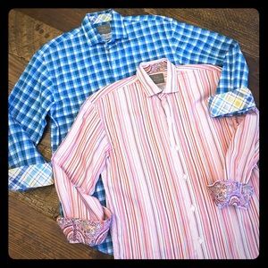 Two Thomas Dean Shirts